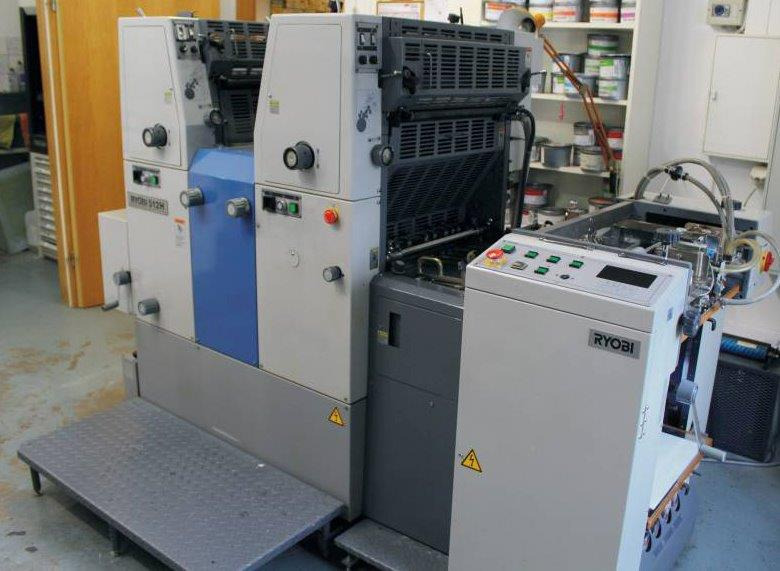 Two colors Ryobi 512 H - Ofsetinės spaudos mašina: foto 1 Two colors Ryobi 512 H - Ofsetinės spaudos mašina: foto 1