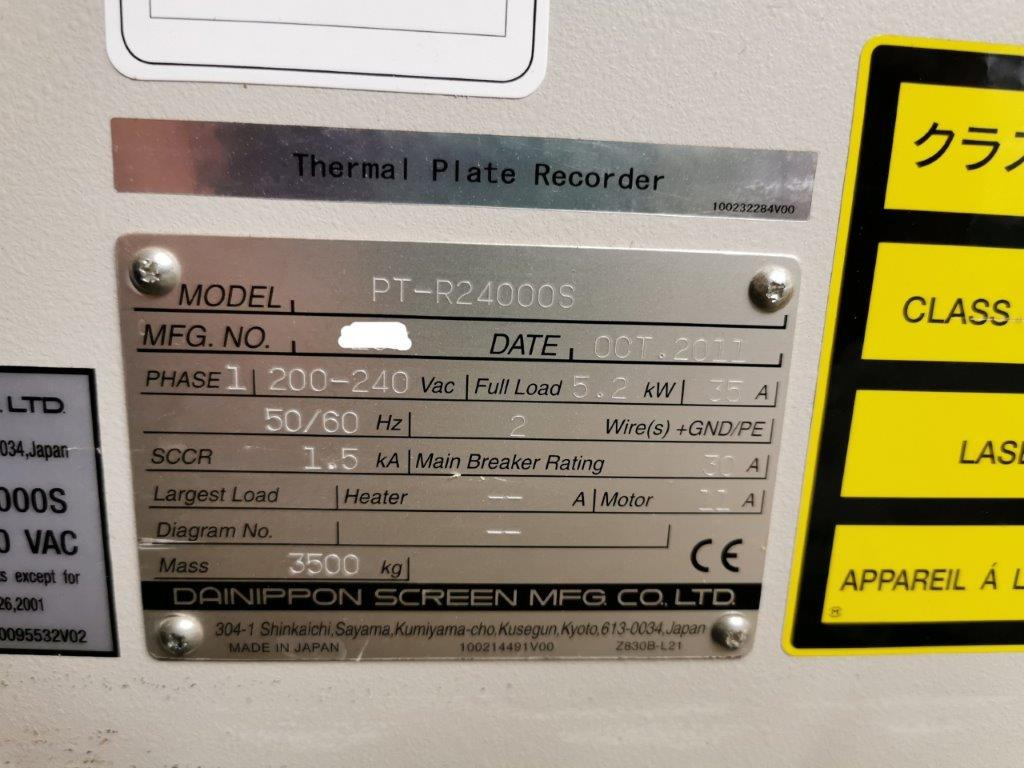 VlF sized 32-pages thermal CTP Agfa Avalon N 24-50 ( OEM Screen PlateRite Ultima 24000 S ) with 1 Bit Tiff catcher - Spausdinimo mašina: foto 2 VlF sized 32-pages thermal CTP Agfa Avalon N 24-50 ( OEM Screen PlateRite Ultima 24000 S ) with 1 Bit Tiff catcher - Spausdinimo mašina: foto 2