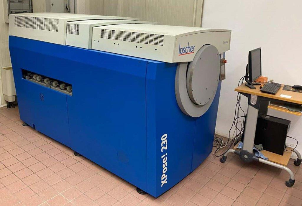 Eight up indrum thermal CtP-system Lüscher Xpose 230 TH with Tiff Spooler - Spausdinimo mašina: foto 2 Eight up indrum thermal CtP-system Lüscher Xpose 230 TH with Tiff Spooler - Spausdinimo mašina: foto 2