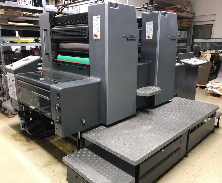 Straight two-colour Heidelberg Speedmaster SM 74-2 - Ofsetinės spaudos mašina: foto 2 Straight two-colour Heidelberg Speedmaster SM 74-2 - Ofsetinės spaudos mašina: foto 2