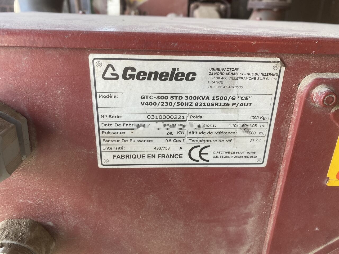 Genelec 300 kVa IVECO - Elektrinis generatorius: foto 5 Genelec 300 kVa IVECO - Elektrinis generatorius: foto 5