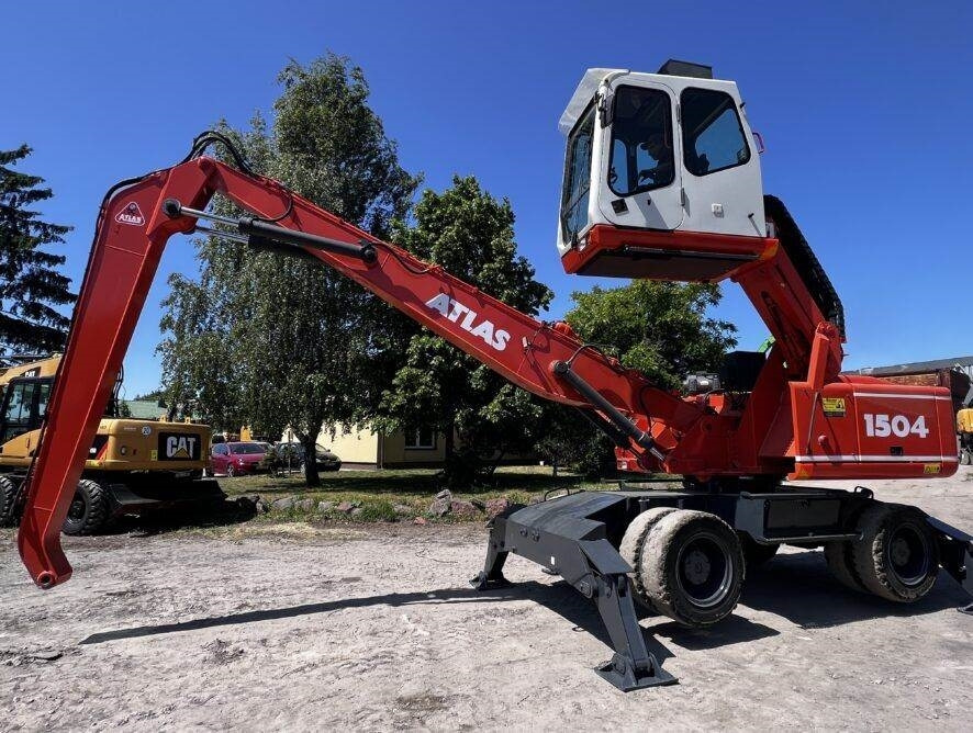 Atlas 1504MI - Ekskavatorius su ilga strėle: foto 1 Atlas 1504MI - Ekskavatorius su ilga strėle: foto 1