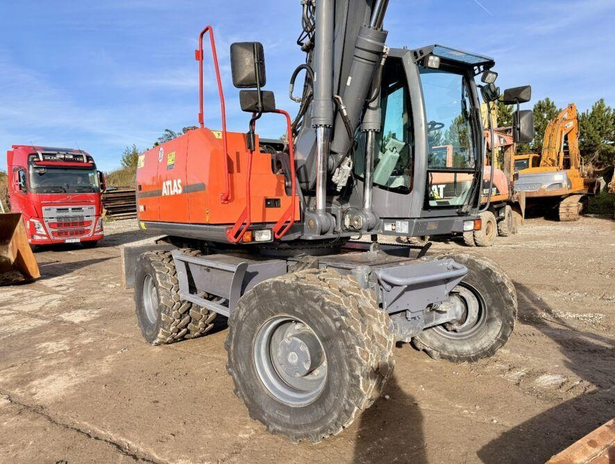 Atlas 190W - Ratinis ekskavatorius: foto 5 Atlas 190W - Ratinis ekskavatorius: foto 5