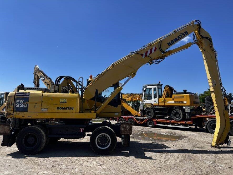 Komatsu PW220MH MH - Ekskavatorius su ilga strėle: foto 3 Komatsu PW220MH MH - Ekskavatorius su ilga strėle: foto 3