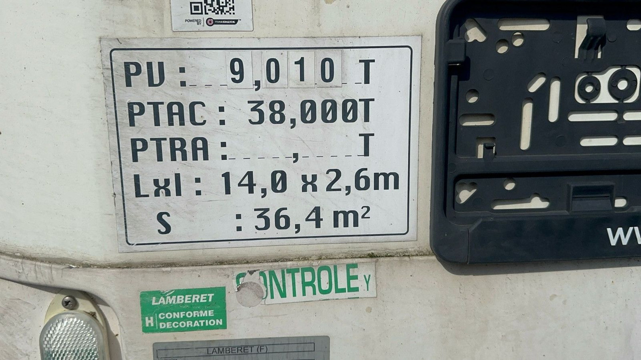 Lamberet LVF Carrier MAX 1300/Höhe 2,65m /Palettenkasten - Refrižeratorius puspriekabė: foto 4 Lamberet LVF Carrier MAX 1300/Höhe 2,65m /Palettenkasten - Refrižeratorius puspriekabė: foto 4