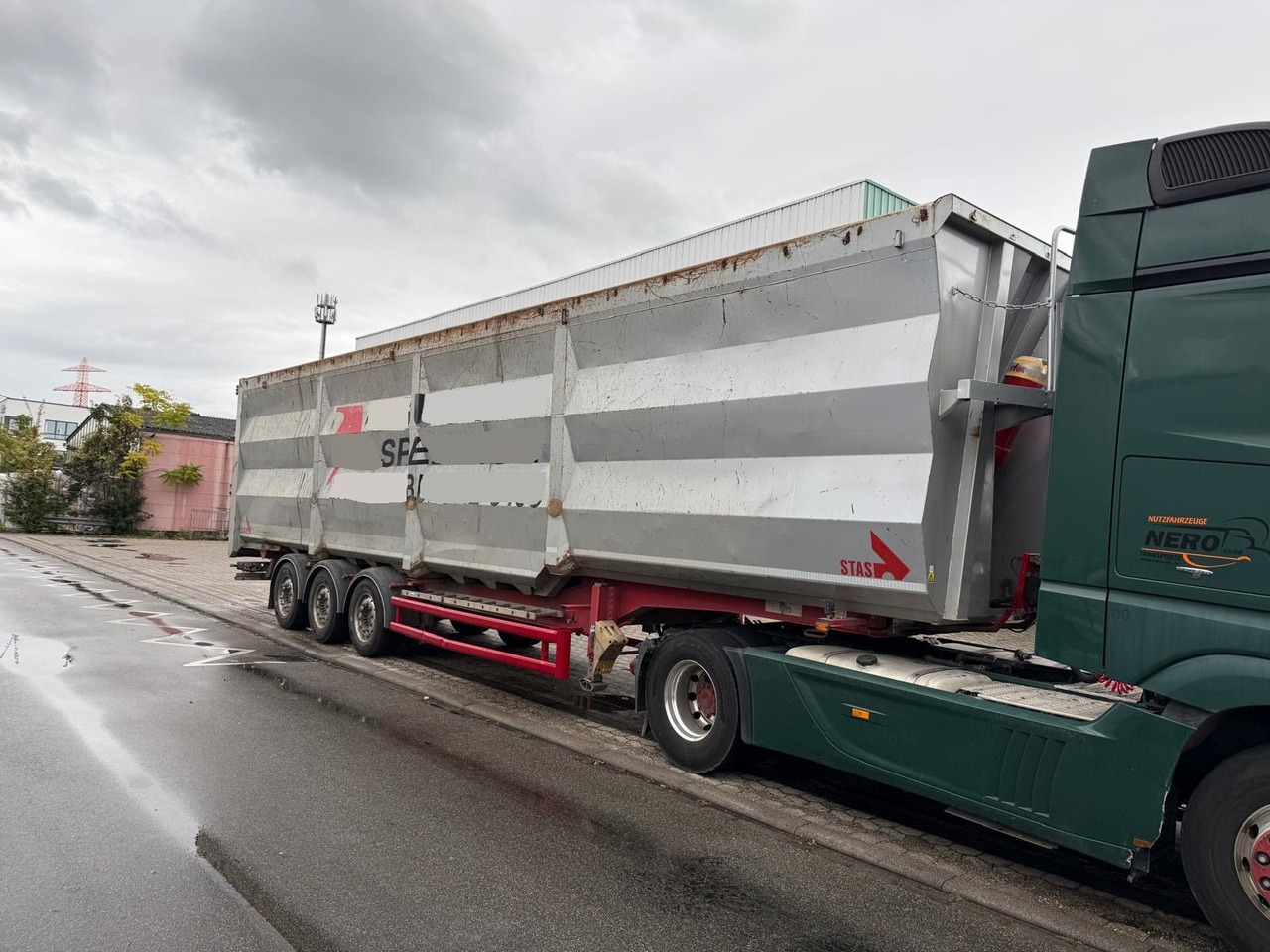 Lück SKF35 86m³/Alufelgen/SAF/Scheibe/Lift - Savivartis puspriekabė: foto 2 Lück SKF35 86m³/Alufelgen/SAF/Scheibe/Lift - Savivartis puspriekabė: foto 2