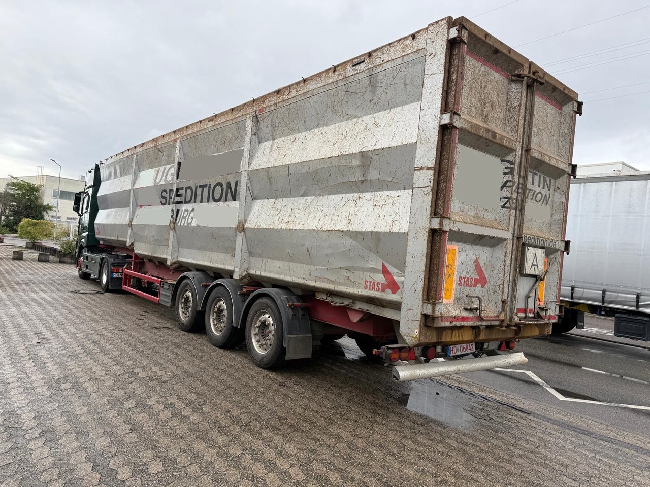 Lück SKF35 86m³/Alufelgen/SAF/Scheibe/Lift - Savivartis puspriekabė: foto 3 Lück SKF35 86m³/Alufelgen/SAF/Scheibe/Lift - Savivartis puspriekabė: foto 3