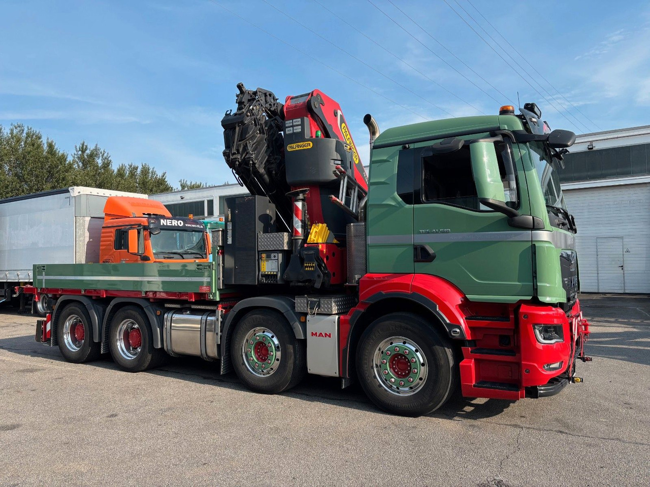 MAN TGS 41.510 Palfinger PK 58.002 - Platforminis/ Bortinis sunkvežimis, Sunkvežimis su kranu: foto 3 MAN TGS 41.510 Palfinger PK 58.002 - Platforminis/ Bortinis sunkvežimis, Sunkvežimis su kranu: foto 3