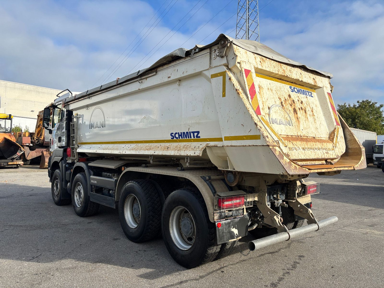 MAN TGS41.510 8x4 Schmitz Muldenkipper Retarder/19m³ - Savivartis sunkvežimis: foto 5 MAN TGS41.510 8x4 Schmitz Muldenkipper Retarder/19m³ - Savivartis sunkvežimis: foto 5