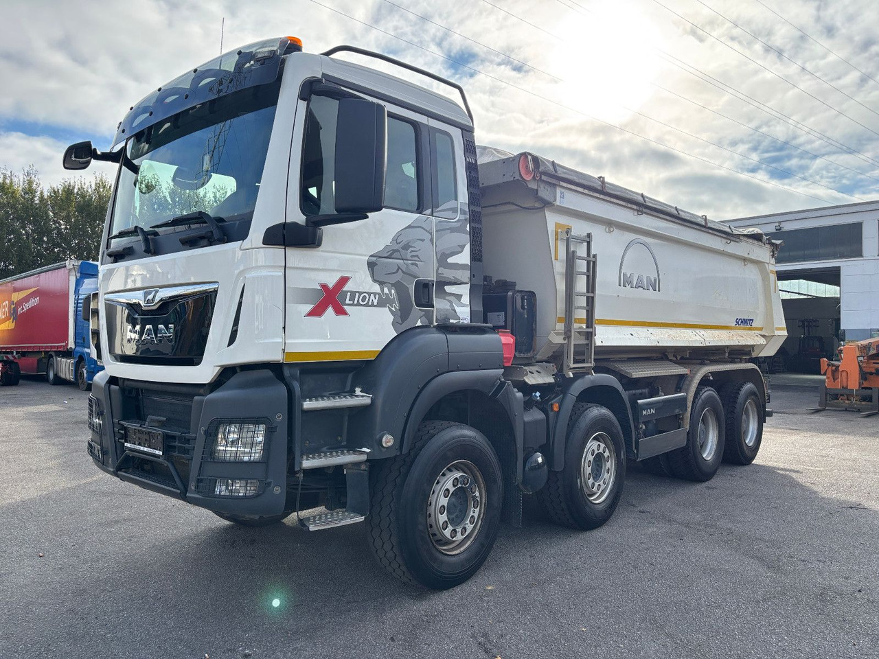 MAN TGS41.510 8x4 Schmitz Muldenkipper Retarder/19m³ - Savivartis sunkvežimis: foto 1 MAN TGS41.510 8x4 Schmitz Muldenkipper Retarder/19m³ - Savivartis sunkvežimis: foto 1