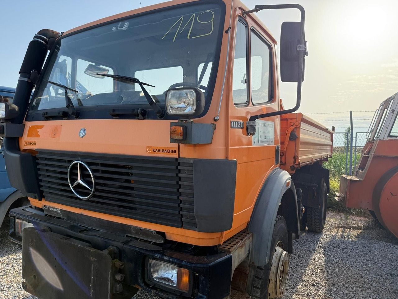 Mercedes-Benz 1820 kein 1831 1836 4x4 - Savivartis sunkvežimis: foto 1 Mercedes-Benz 1820 kein 1831 1836 4x4 - Savivartis sunkvežimis: foto 1