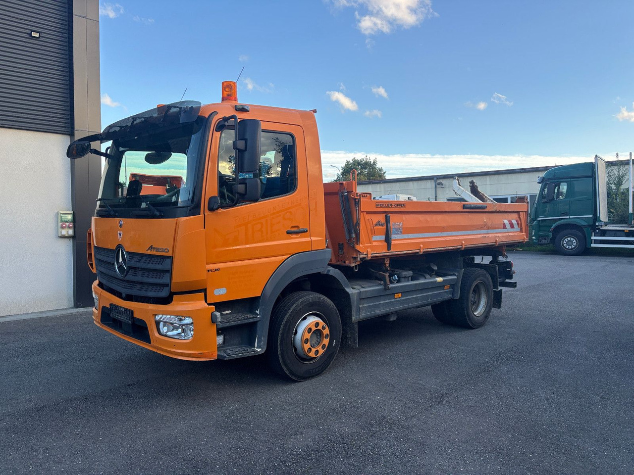 Mercedes-Benz Atego 1530 Blatt/Klima/Kamera - Savivartis sunkvežimis: foto 4 Mercedes-Benz Atego 1530 Blatt/Klima/Kamera - Savivartis sunkvežimis: foto 4
