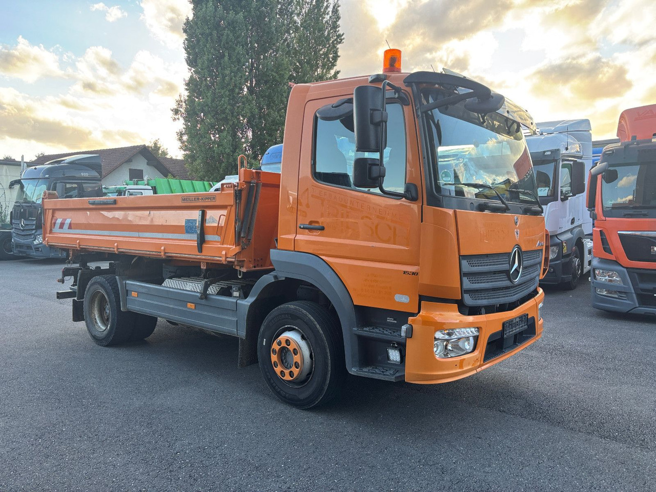 Mercedes-Benz Atego 1530 Blatt/Klima/Kamera - Savivartis sunkvežimis: foto 5 Mercedes-Benz Atego 1530 Blatt/Klima/Kamera - Savivartis sunkvežimis: foto 5
