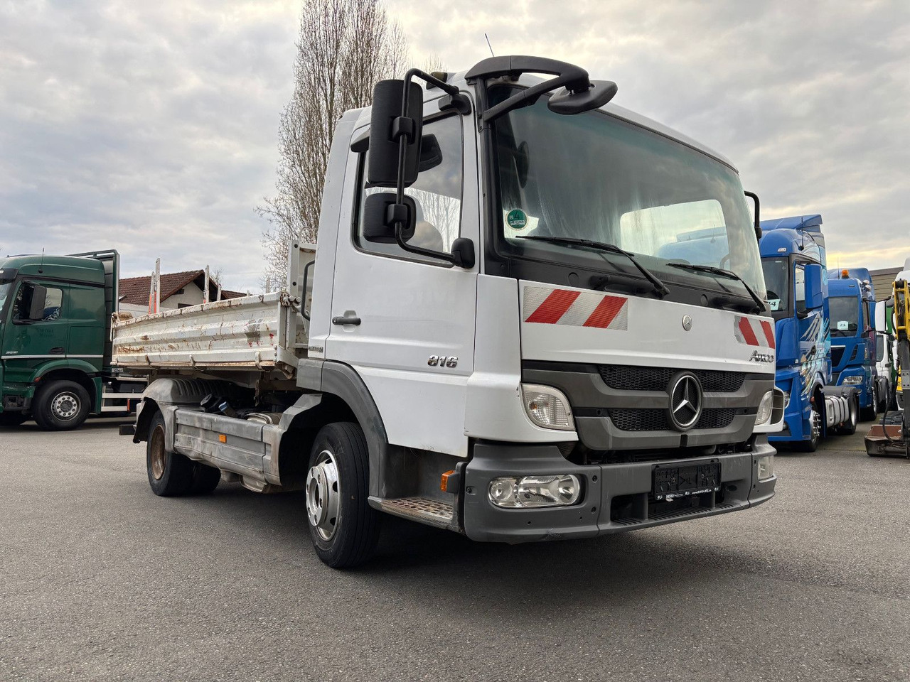 Mercedes-Benz Atego 816 Meiller/Anhängerkupp./Blatt - Mažas savivartis: foto 3 Mercedes-Benz Atego 816 Meiller/Anhängerkupp./Blatt - Mažas savivartis: foto 3