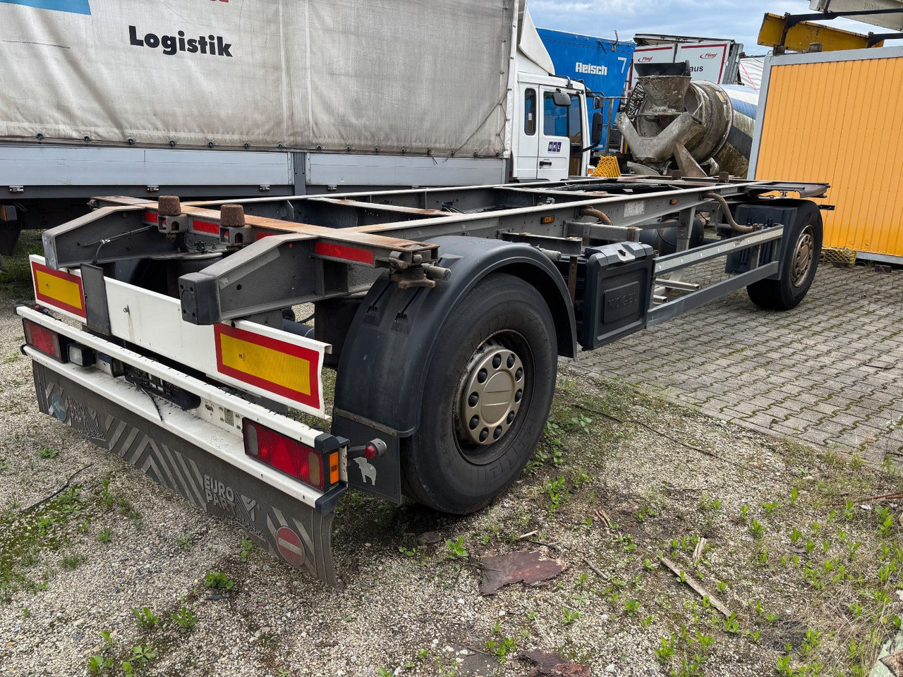 Schmitz Cargobull AWF 18 Containeraufbau/VERZINKT/Scheibe - Konteineris-vežimus/ Sukeisti kūną priekaba: foto 3 Schmitz Cargobull AWF 18 Containeraufbau/VERZINKT/Scheibe - Konteineris-vežimus/ Sukeisti kūną priekaba: foto 3