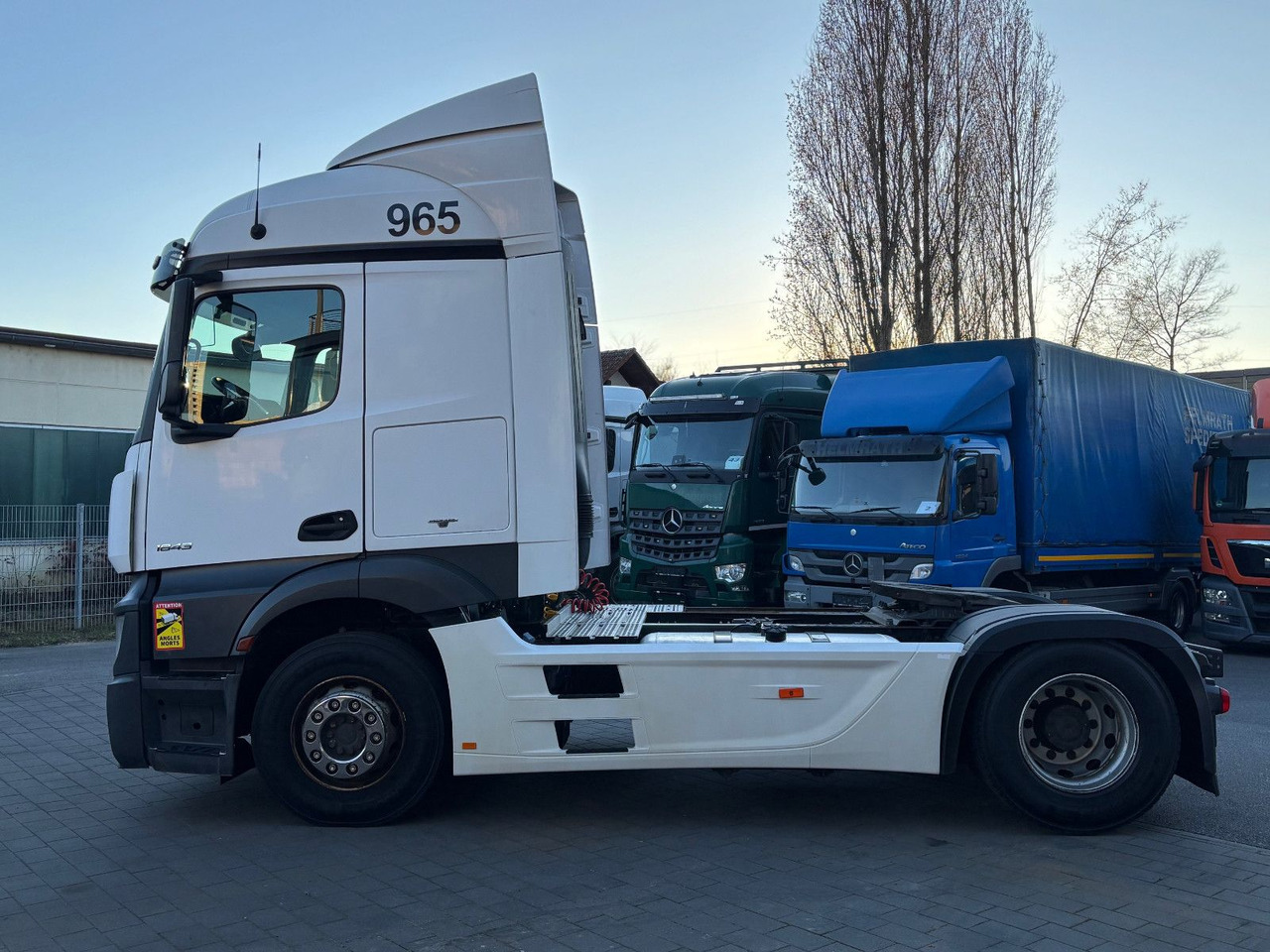 Vilkikas Mercedes-Benz Actros 1843 1845: foto 10 Vilkikas Mercedes-Benz Actros 1843 1845: foto 10