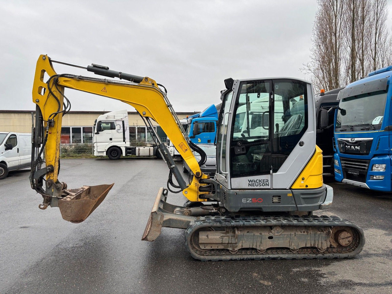 Wacker Neuson EZ 50 3 Steuerkreis Wacker Neuson EZ 50 3 x Steuerkreis - Mini ekskavatorius: foto 5 Wacker Neuson EZ 50 3 Steuerkreis Wacker Neuson EZ 50 3 x Steuerkreis - Mini ekskavatorius: foto 5