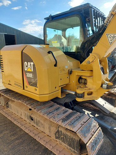 2019 Caterpillar 308E2CR - Vikšrinis ekskavatorius: foto 5 2019 Caterpillar 308E2CR - Vikšrinis ekskavatorius: foto 5