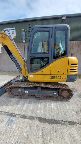 2022 XCMG XE60DA - Mini ekskavatorius: foto 5 2022 XCMG XE60DA - Mini ekskavatorius: foto 5