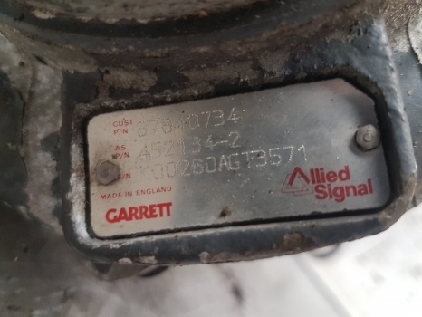 New Holland 8360, Tm135, Tm125, Mxm135 Garrett Turbocharger 87840734, 452134-2 - Turbina - Traktorius: foto 3 New Holland 8360, Tm135, Tm125, Mxm135 Garrett Turbocharger 87840734, 452134-2 - Turbina - Traktorius: foto 3