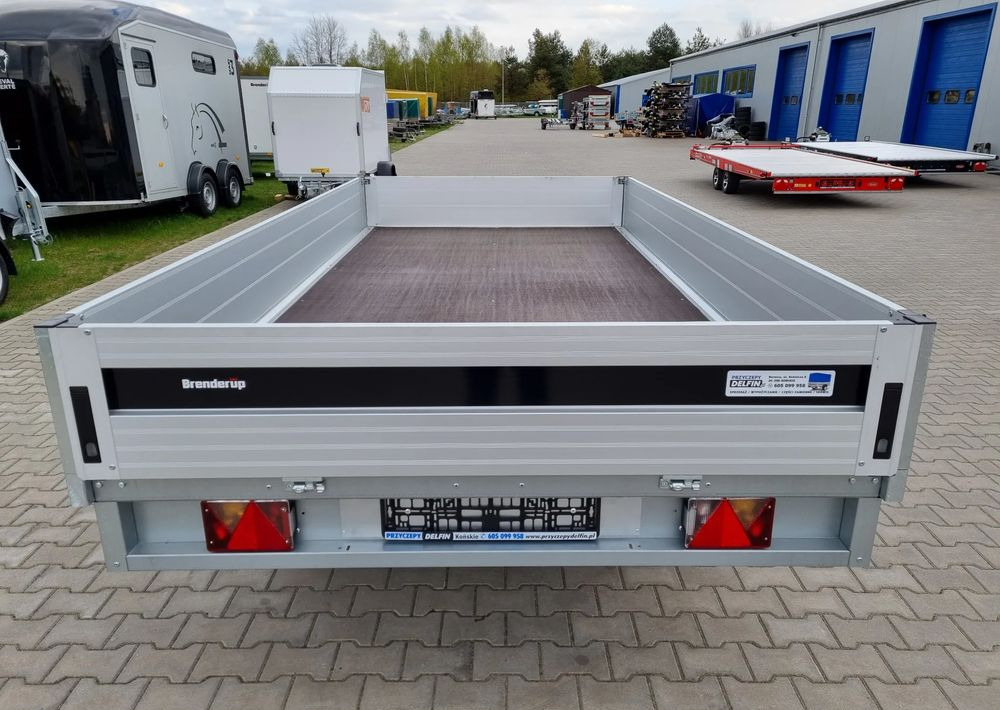 BRENDERUP 5375 ATB - 375 x 180 cm / 2500 kg - przyczepa skrzyniowa budowlana transportowa ciężarowa - Platforminė/ Bortinė priekaba: foto 4 BRENDERUP 5375 ATB - 375 x 180 cm / 2500 kg - przyczepa skrzyniowa budowlana transportowa ciężarowa - Platforminė/ Bortinė priekaba: foto 4