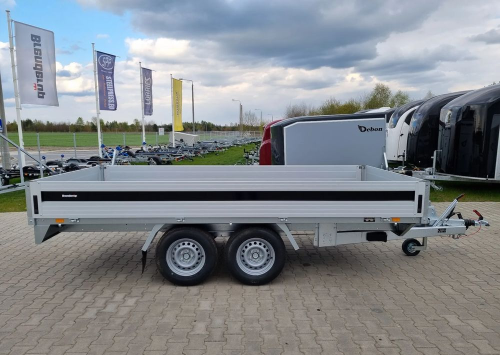 BRENDERUP 5375 ATB - 375 x 180 cm / 2500 kg - przyczepa skrzyniowa budowlana transportowa ciężarowa - Platforminė/ Bortinė priekaba: foto 2 BRENDERUP 5375 ATB - 375 x 180 cm / 2500 kg - przyczepa skrzyniowa budowlana transportowa ciężarowa - Platforminė/ Bortinė priekaba: foto 2