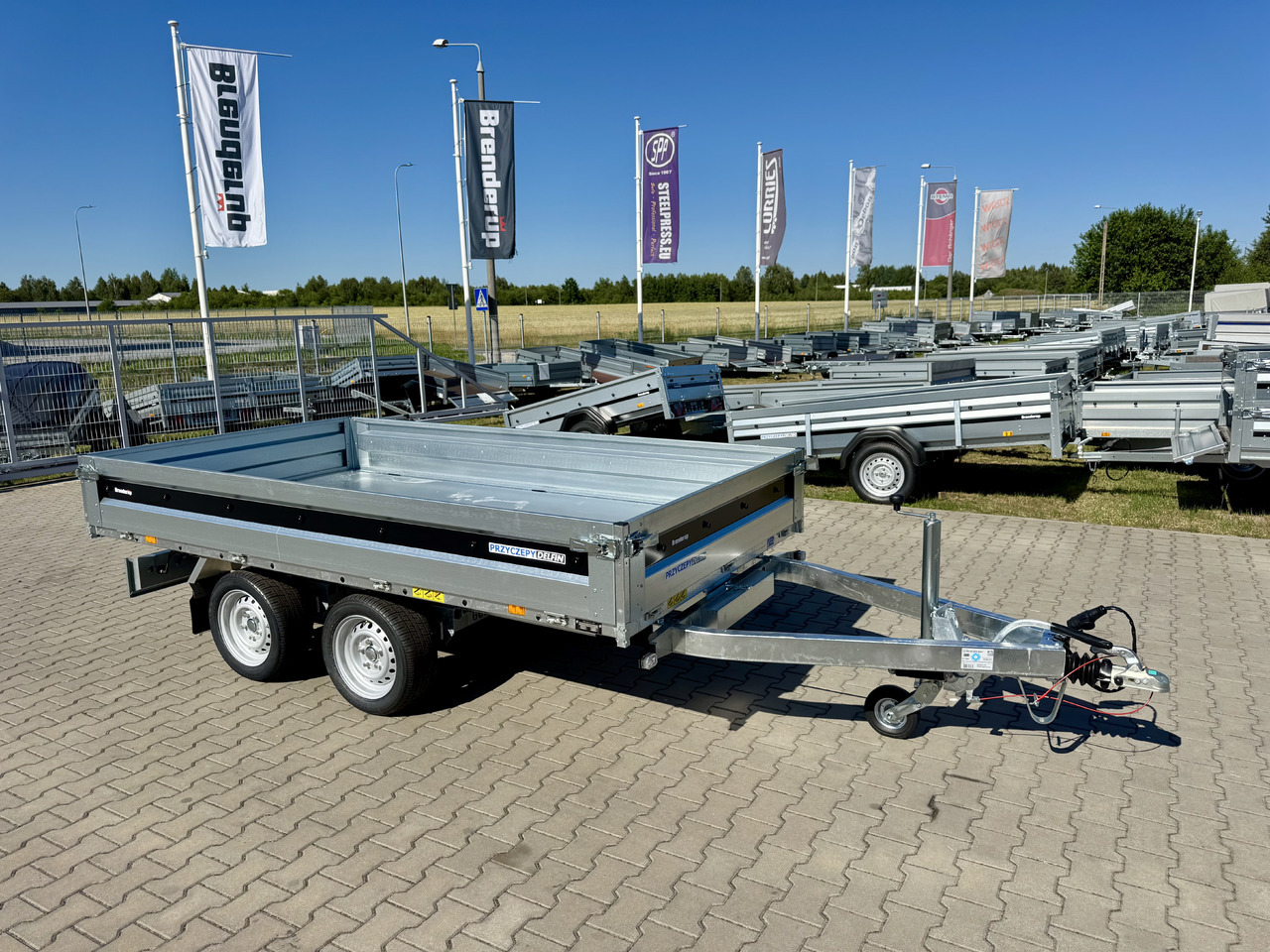 BRENDERUP BT4310STB2700 + najazdy ALU | 308 x 168 cm | 2700kg - Savivartis priekaba: foto 3 BRENDERUP BT4310STB2700 + najazdy ALU | 308 x 168 cm | 2700kg - Savivartis priekaba: foto 3