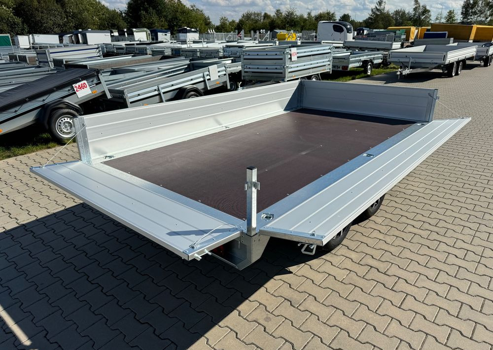 Nauja Platforminė/ Bortinė priekaba BRENDERUP Brenderup 4310 ATB2000 | 308x167 cm | burty i koła ALU | 2000kg DMC: foto 17
