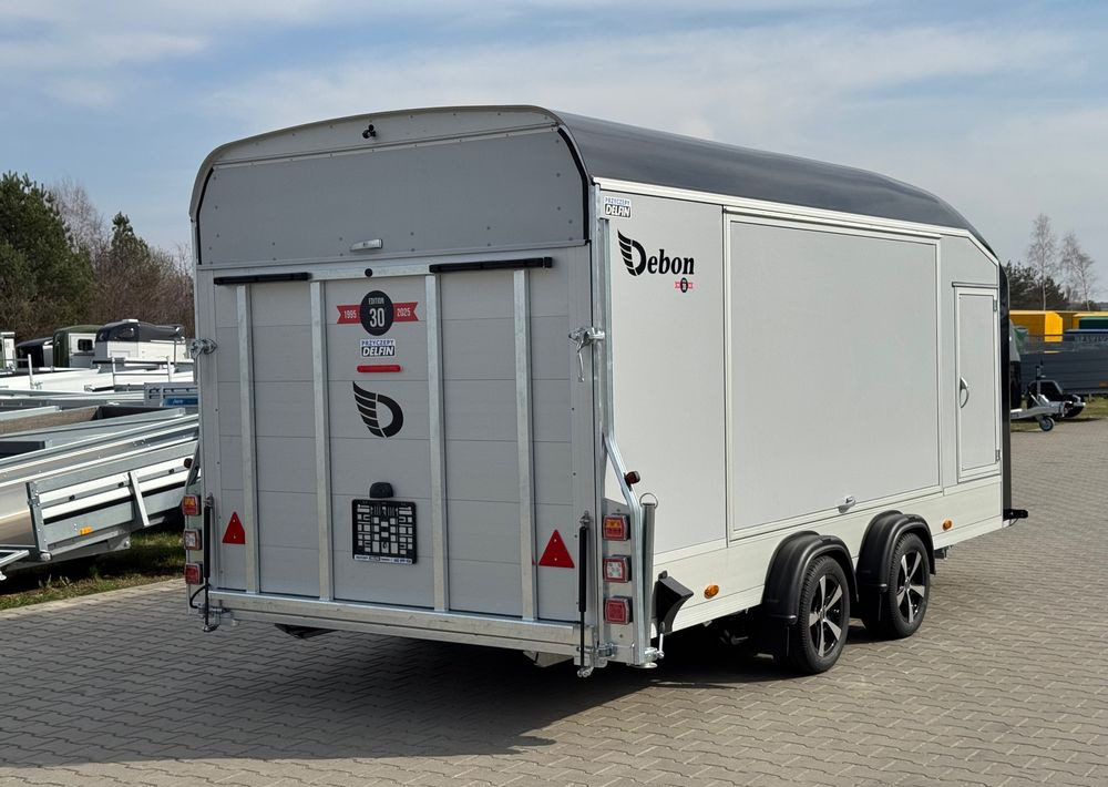 Debon C1000 - kryta laweta | 490 x 202 cm / 3500kg / felgi ALU / wciągarka elektryczna - Furgonas priekaba: foto 5 Debon C1000 - kryta laweta | 490 x 202 cm / 3500kg / felgi ALU / wciągarka elektryczna - Furgonas priekaba: foto 5