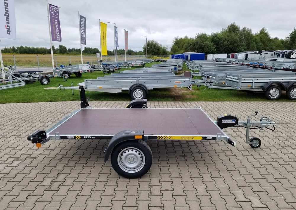 LORRIES PT75-2617 - 255 x 170 cm / 750 kg opuszczana platforma pod quady Can-Am, CF-Moto, Polaris, Spyder - Motociklo priekaba: foto 3 LORRIES PT75-2617 - 255 x 170 cm / 750 kg opuszczana platforma pod quady Can-Am, CF-Moto, Polaris, Spyder - Motociklo priekaba: foto 3