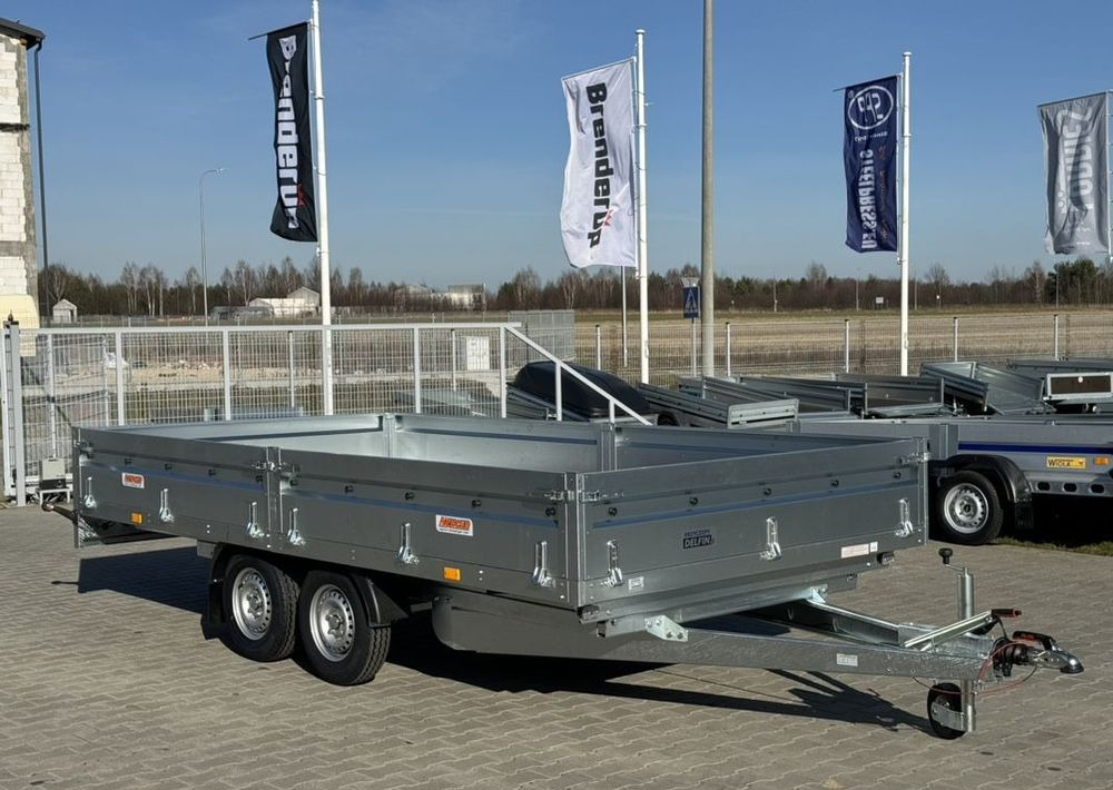 NEPTUN GN242 Nordica N20-420 2 kps / 420 x 215 cm - Platforminė/ Bortinė priekaba: foto 2 NEPTUN GN242 Nordica N20-420 2 kps / 420 x 215 cm - Platforminė/ Bortinė priekaba: foto 2