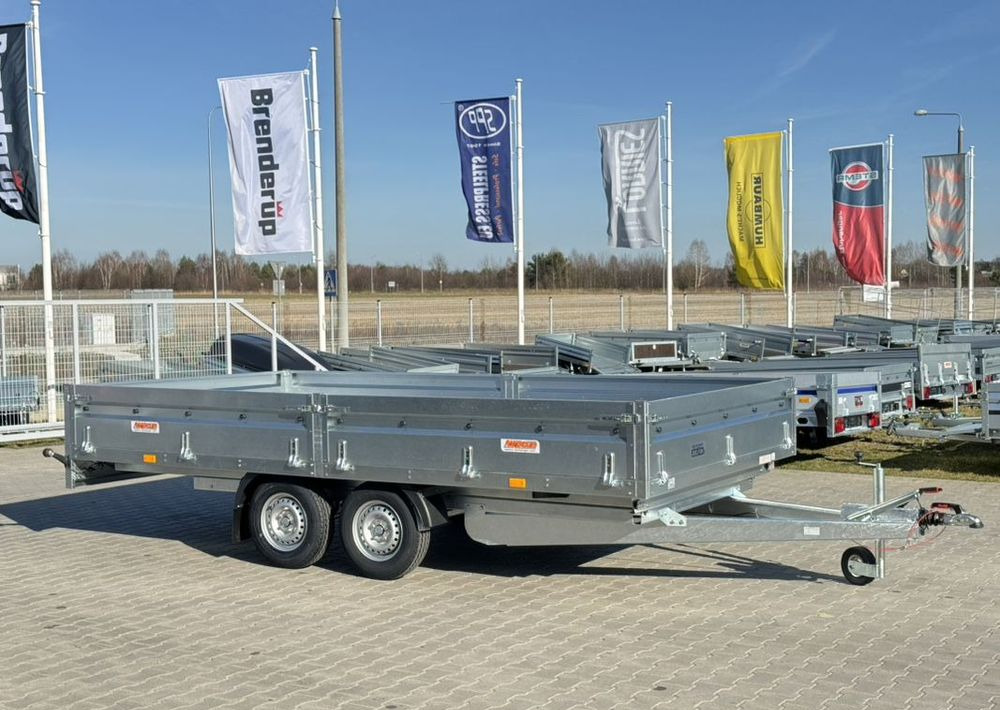 NEPTUN Neptun GN242 Nordica N20-420 2 kps 420x215 cm - Platforminė/ Bortinė priekaba: foto 1 NEPTUN Neptun GN242 Nordica N20-420 2 kps 420x215 cm - Platforminė/ Bortinė priekaba: foto 1