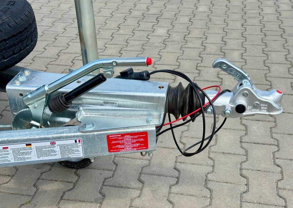 Nauja Priekaba spec technikai Niewiadów KN401835T - 400 x 185 cm | 2570kg ładowności | trap stalowy | 3-osiowa budowlanka: foto 17