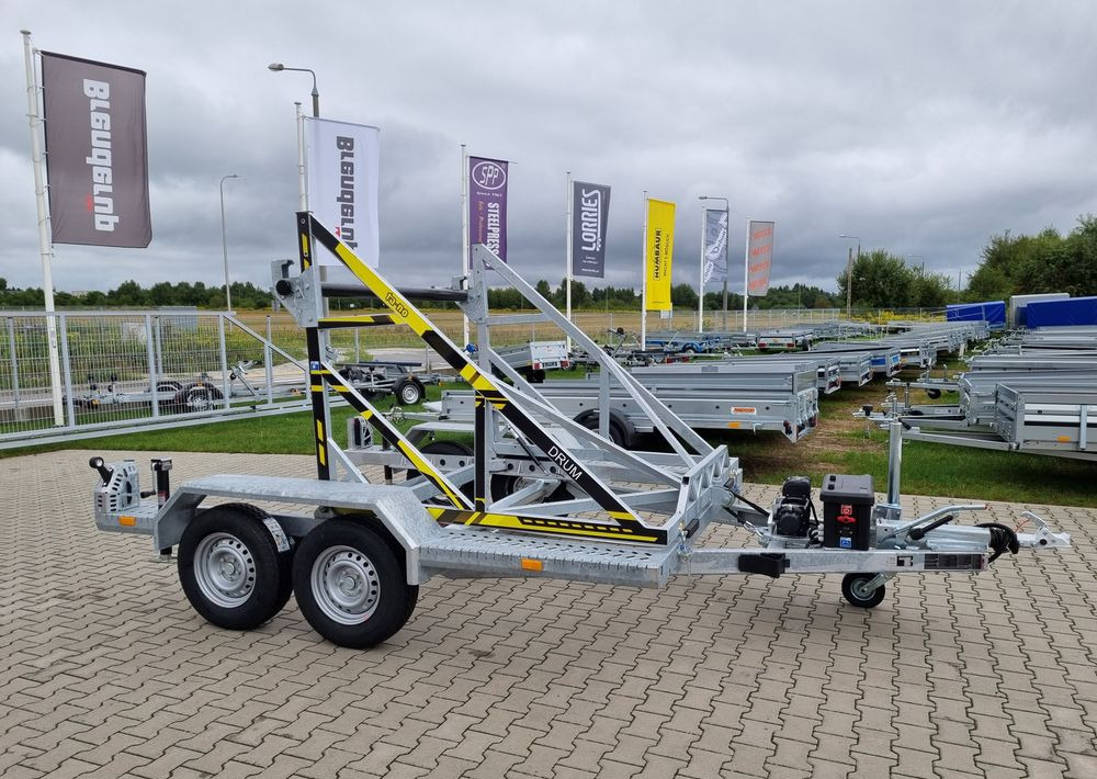 TA-NO DRUM 3500 PRO - cable trailer electric winch - Kabeliu priekaba: foto 1 TA-NO DRUM 3500 PRO - cable trailer electric winch - Kabeliu priekaba: foto 1