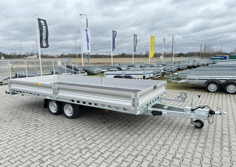 Wiola Multitrailer 3.5S | 500 x 210 cm | najazdy aluminiowe | burty aluminiowe - Platforminė/ Bortinė priekaba: foto 1 Wiola Multitrailer 3.5S | 500 x 210 cm | najazdy aluminiowe | burty aluminiowe - Platforminė/ Bortinė priekaba: foto 1