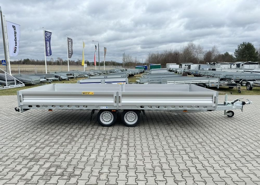 Wiola Multitrailer 3.5S | 500 x 210 cm | najazdy aluminiowe | burty aluminiowe - Platforminė/ Bortinė priekaba: foto 4 Wiola Multitrailer 3.5S | 500 x 210 cm | najazdy aluminiowe | burty aluminiowe - Platforminė/ Bortinė priekaba: foto 4