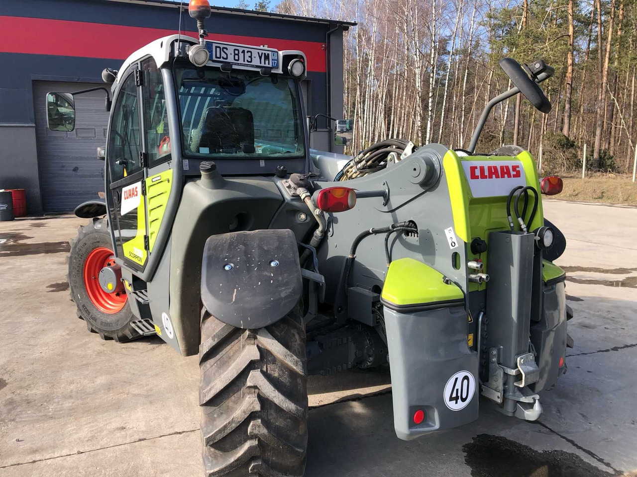 CLAAS SCORPION 7055 Varipower, Klima, Zaczep hydr,Centr smar,z Francji - Teleskopinis krautuvas: foto 5 CLAAS SCORPION 7055 Varipower, Klima, Zaczep hydr,Centr smar,z Francji - Teleskopinis krautuvas: foto 5