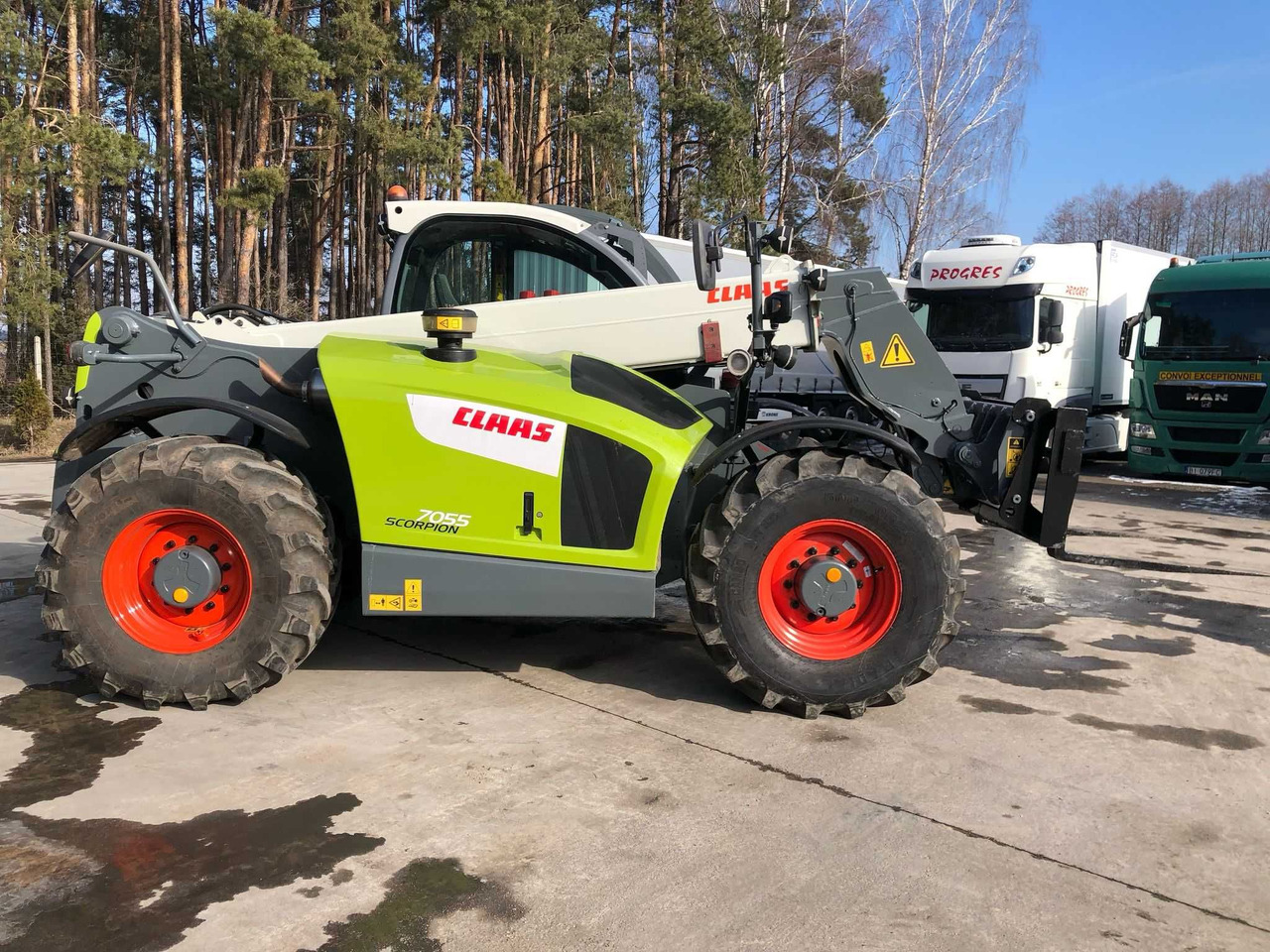 CLAAS SCORPION 7055 Varipower, Klima, Zaczep hydr,Centr smar,z Francji - Teleskopinis krautuvas: foto 4 CLAAS SCORPION 7055 Varipower, Klima, Zaczep hydr,Centr smar,z Francji - Teleskopinis krautuvas: foto 4
