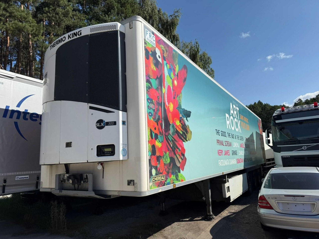 Сhłodnia CHEREAU ,THERMO KING SLXi 300 , SAF,2017 rok, 5665 mtg !!! - Refrižeratorius puspriekabė: foto 1 Сhłodnia CHEREAU ,THERMO KING SLXi 300 , SAF,2017 rok, 5665 mtg !!! - Refrižeratorius puspriekabė: foto 1