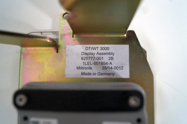 Crown 825777-001 | DT/WT 3000 Display ASSEMBLY 825777-001 2B 1LEL-001854-A Mitro DT/WT 3000 Display ASSEMBLY 825777-001 2B 1LEL-001854-A Mitronik 35/14-0012 - Prietaisų skydas - Krovimo technika: foto 3 Crown 825777-001 | DT/WT 3000 Display ASSEMBLY 825777-001 2B 1LEL-001854-A Mitro DT/WT 3000 Display ASSEMBLY 825777-001 2B 1LEL-001854-A Mitronik 35/14-0012 - Prietaisų skydas - Krovimo technika: foto 3
