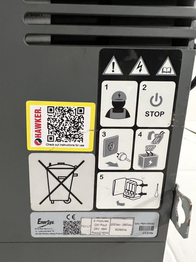 Hawker CC210X | Life Tech 24V49A sn. PBA106082 160A Rema battery connector Life Tech 24V49A sn. PBA106082 160A Rema battery connector - Akumuliatorius - Krovimo technika: foto 4 Hawker CC210X | Life Tech 24V49A sn. PBA106082 160A Rema battery connector Life Tech 24V49A sn. PBA106082 160A Rema battery connector - Akumuliatorius - Krovimo technika: foto 4