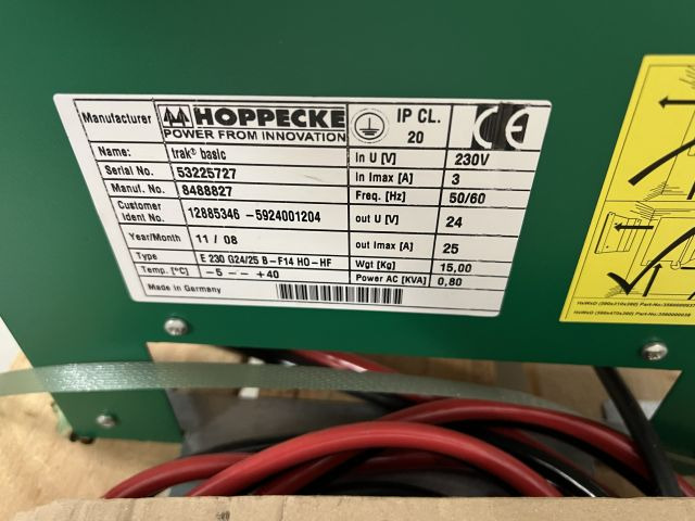Hoppecke 8488827 | Trak Basic 24V25A sn. 53225727 Year 2011 80A Rema battery con Trak Basic 24V25A sn. 53225727 Year 2011 80A Rema battery connector - Akumuliatorius - Krovimo technika: foto 2 Hoppecke 8488827 | Trak Basic 24V25A sn. 53225727 Year 2011 80A Rema battery con Trak Basic 24V25A sn. 53225727 Year 2011 80A Rema battery connector - Akumuliatorius - Krovimo technika: foto 2