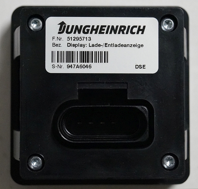 Jungheinrich 51295713 | Battery indicator sn. 947A6046 - Prietaisų skydas - Krovimo technika: foto 2 Jungheinrich 51295713 | Battery indicator sn. 947A6046 - Prietaisų skydas - Krovimo technika: foto 2