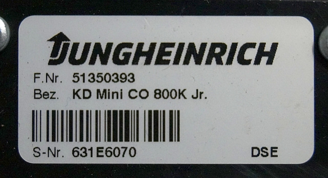 Jungheinrich 51350393 | Display KD mini Co 800K Jr. sn. 631E6070 - Prietaisų skydas - Krovimo technika: foto 3 Jungheinrich 51350393 | Display KD mini Co 800K Jr. sn. 631E6070 - Prietaisų skydas - Krovimo technika: foto 3