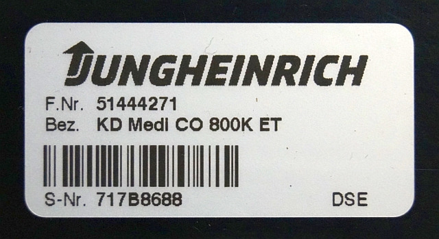 Jungheinrich 51444271 | Display KD Medi CO 800K ET sn. 717B8688 - Prietaisų skydas - Krovimo technika: foto 3 Jungheinrich 51444271 | Display KD Medi CO 800K ET sn. 717B8688 - Prietaisų skydas - Krovimo technika: foto 3
