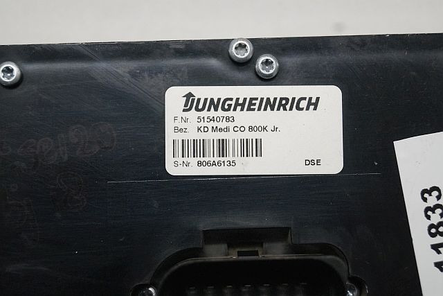 Jungheinrich 51540783 | Display KD Medi Co 800K-Jr sn. 806A6135 for ESE120 year - Prietaisų skydas - Krovimo technika: foto 3 Jungheinrich 51540783 | Display KD Medi Co 800K-Jr sn. 806A6135 for ESE120 year - Prietaisų skydas - Krovimo technika: foto 3