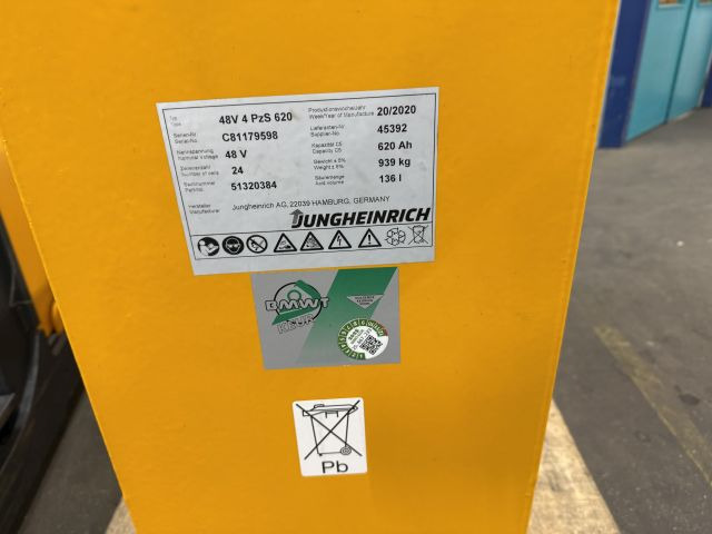Jungheinrich unknown | 48 4PZS620 year 20/2020 sn. C81179598 dimensions 1220x355 - Akumuliatorius - Krovimo technika: foto 4 Jungheinrich unknown | 48 4PZS620 year 20/2020 sn. C81179598 dimensions 1220x355 - Akumuliatorius - Krovimo technika: foto 4