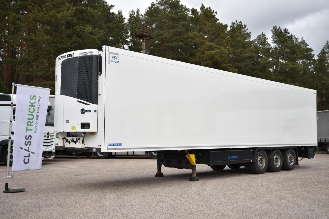 Krone SDR Double Deck Cool Liner FP60 ThermoKing SLXi 300 Lifting Axle - Refrižeratorius puspriekabė: foto 1 Krone SDR Double Deck Cool Liner FP60 ThermoKing SLXi 300 Lifting Axle - Refrižeratorius puspriekabė: foto 1
