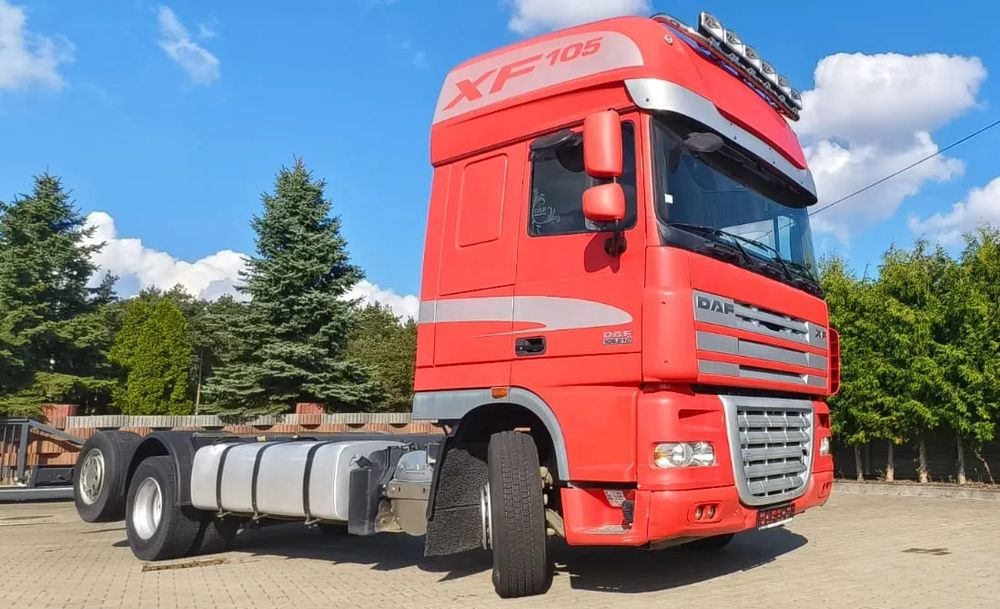 DAF XF510 pod zabudowę – 6x2/ skrętna podnoszona oś/ retarder - Važiuoklės sunkvežimis: foto 1 DAF XF510 pod zabudowę – 6x2/ skrętna podnoszona oś/ retarder - Važiuoklės sunkvežimis: foto 1