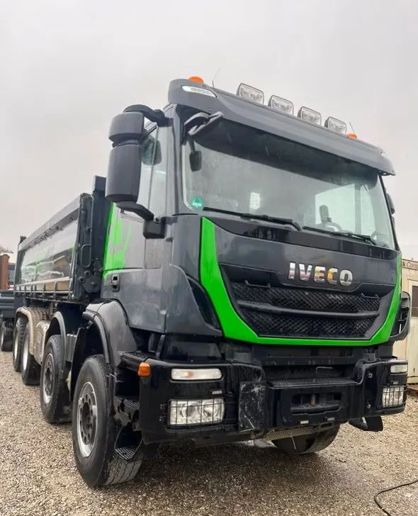 Iveco Magirus AD 340 T • 8x4 • Bordmatik Wywrotka trójstronna • 450 KM • Euro 6 • Przebieg 294 304 km ! - Savivartis sunkvežimis: foto 1 Iveco Magirus AD 340 T • 8x4 • Bordmatik Wywrotka trójstronna • 450 KM • Euro 6 • Przebieg 294 304 km ! - Savivartis sunkvežimis: foto 1